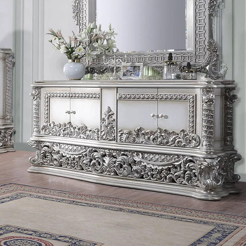 Valkyrie - Dresser - Antique Platinum by Unique Piece Furniture