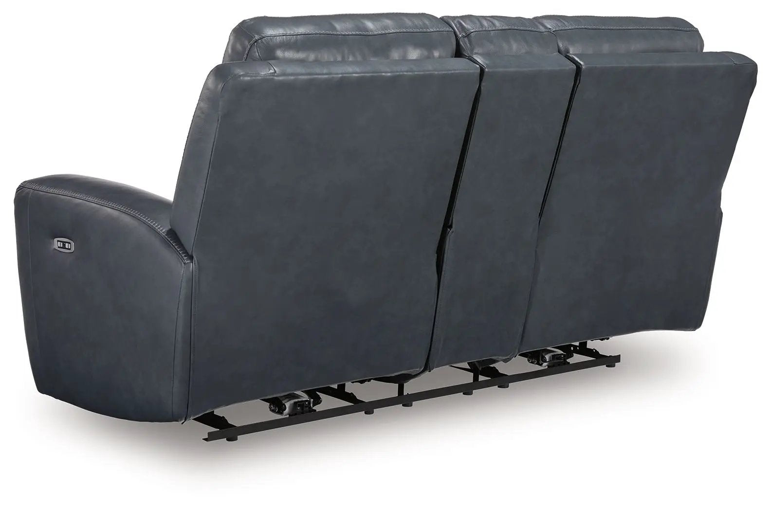 Bexhurst - Power Reclining Loveseat With Console / Adjustable Headrest by Unique Piece Furniture