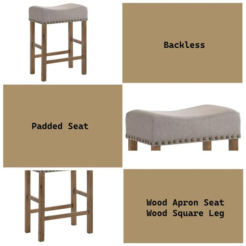 Martha II - Counter Height Stool by Unique Piece Furniture