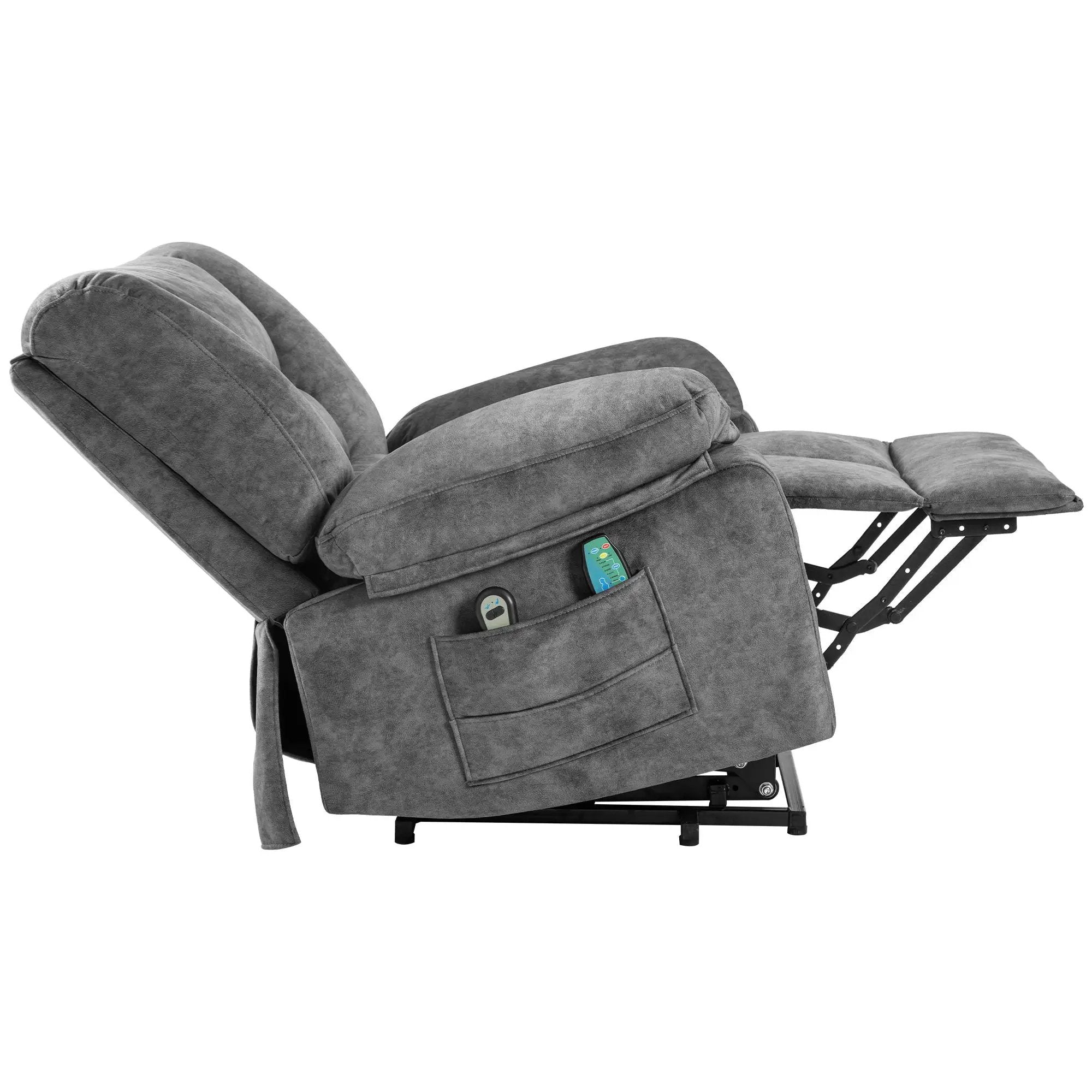 Power Lift Recliner Chair Sofa With Massage by HouseOfZazla
