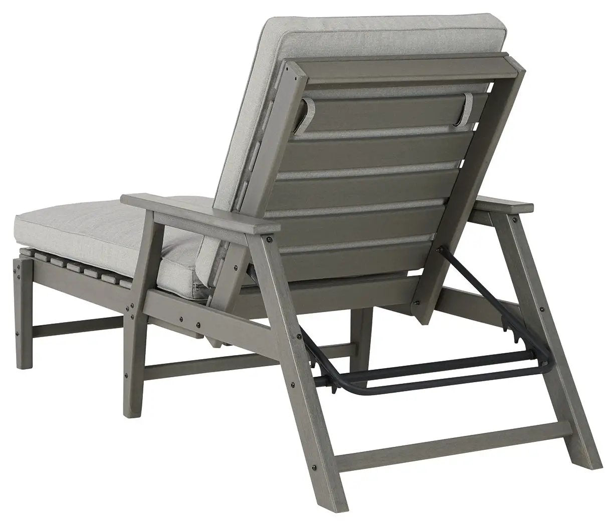 Visola - Chaise Lounge with Cushion - Gray by Unique Piece Furniture