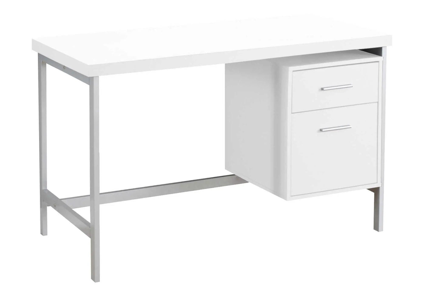 Computer Desk For Home Office, Left or Right Setup, With Storage Drawers by HouseOfZazla