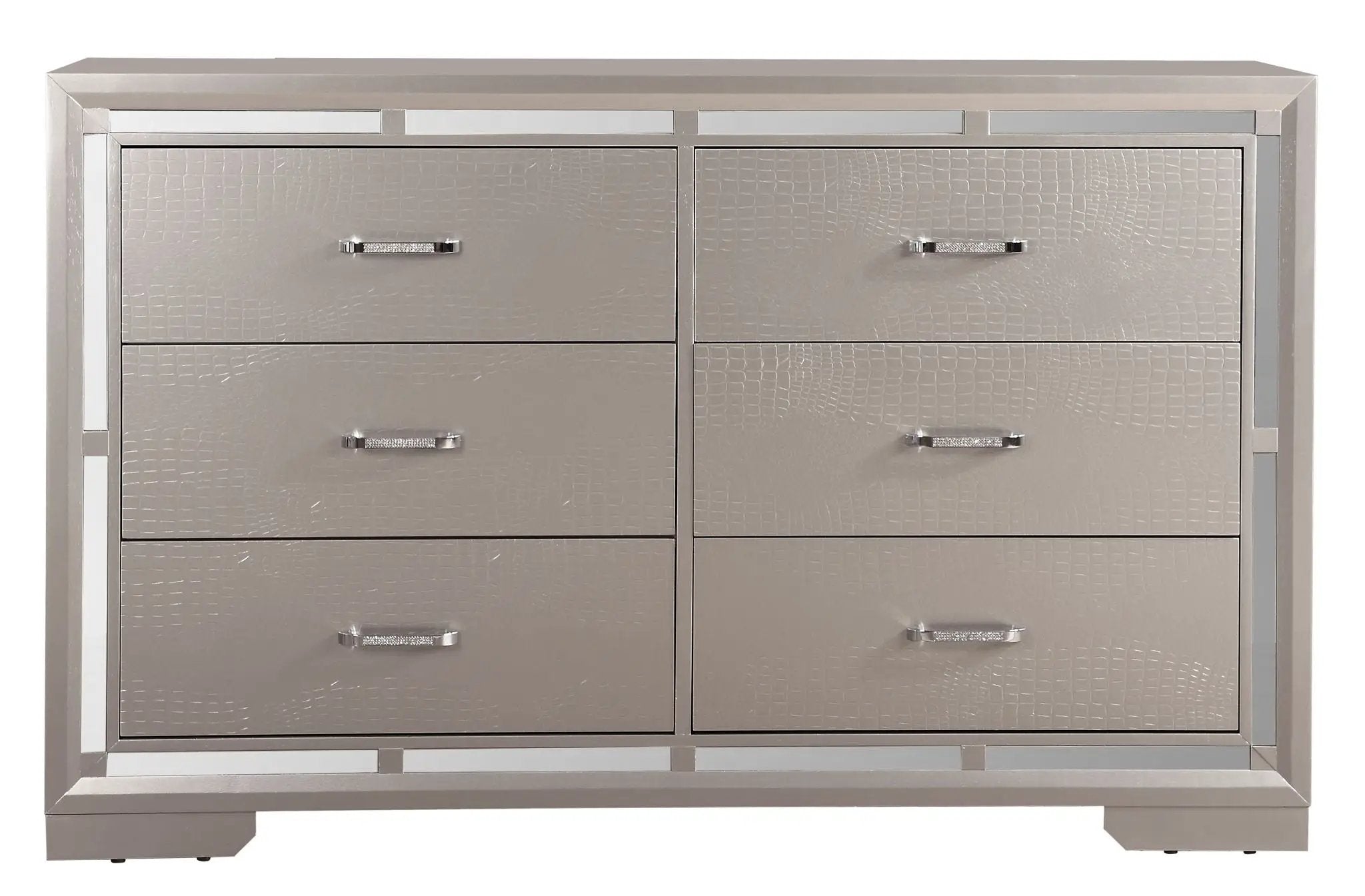 Alana - Dresser - Silver Champagne by HouseOfZazla