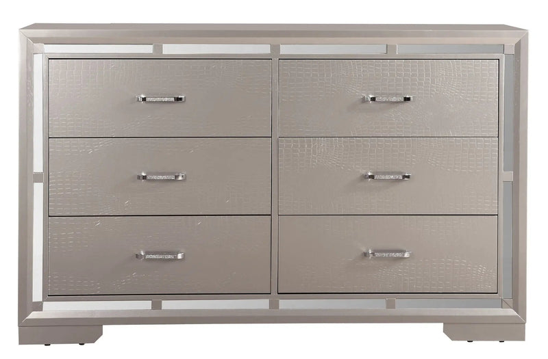 Alana - Dresser - Silver Champagne by HouseOfZazla