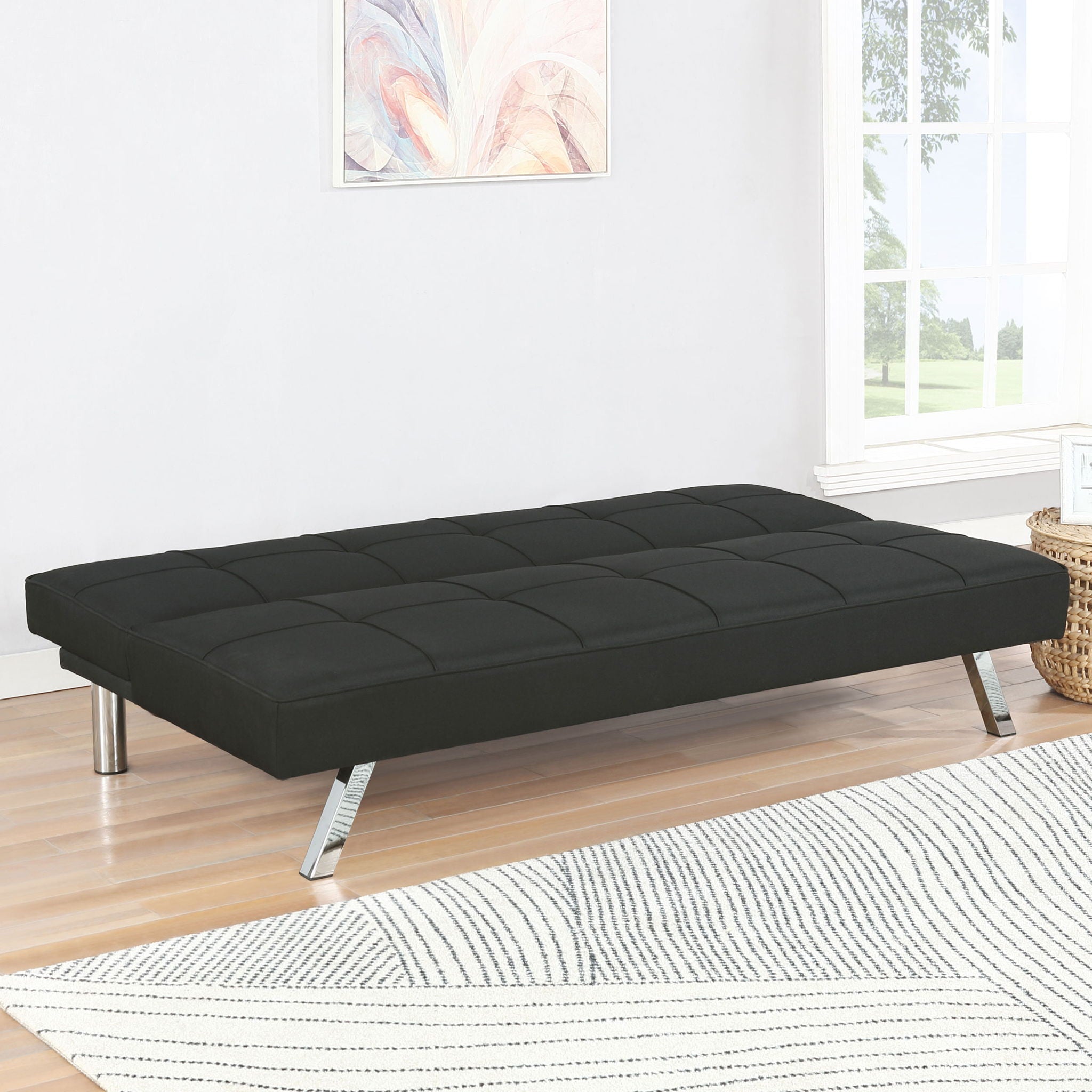 Joel - Tufted Convertible Sofa Bed by HouseOfZazla