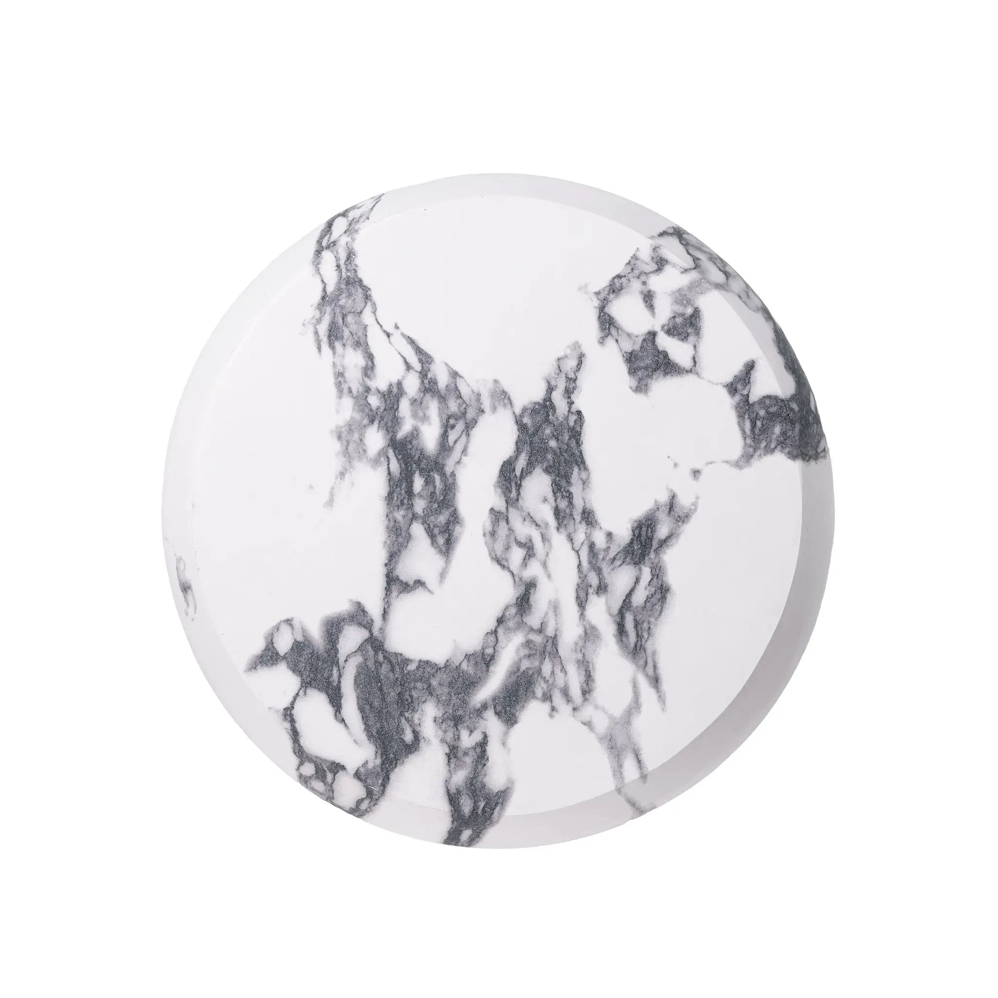 18.11"H Sculptural MGO Side Table by HouseOfZazla