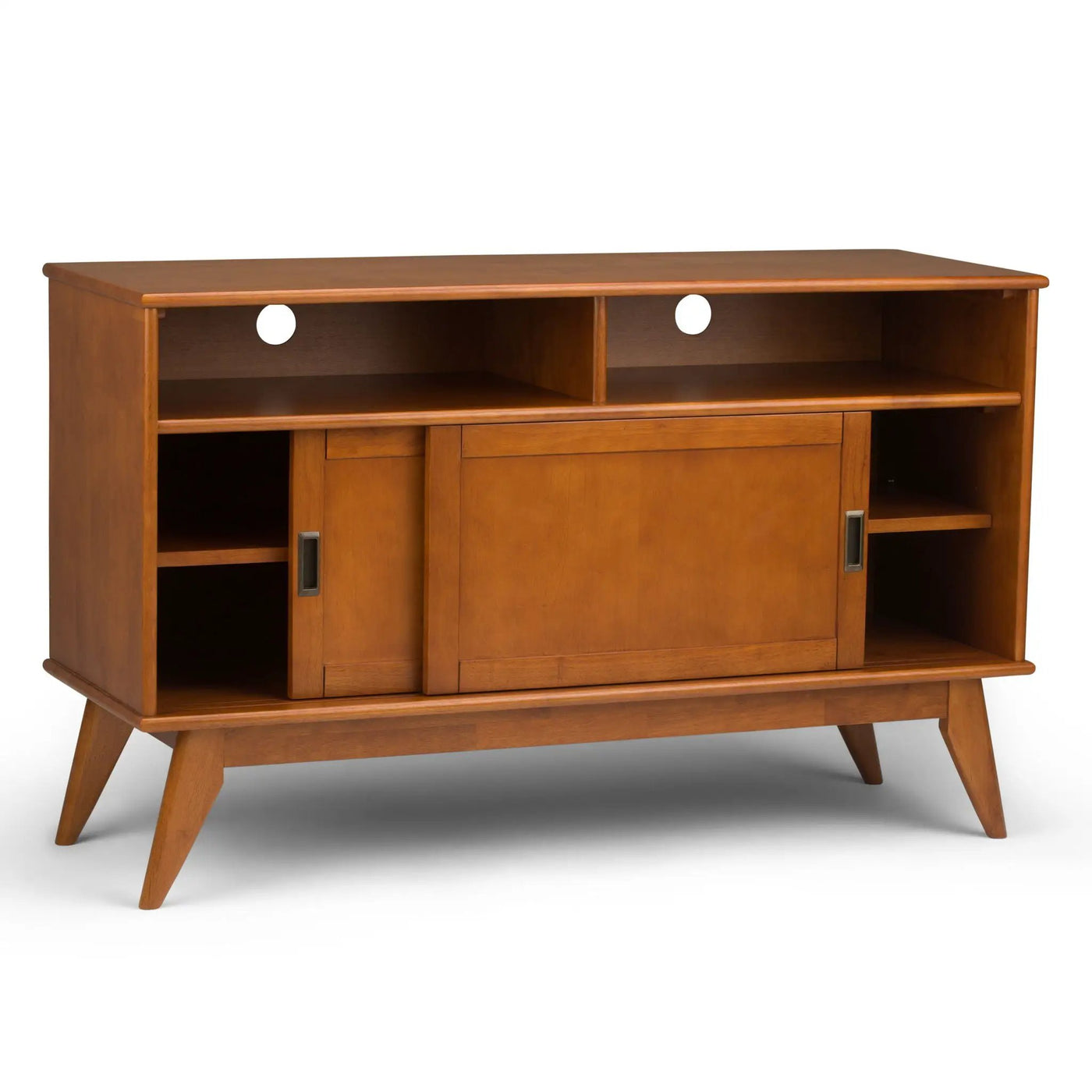 Draper - Handcrafted Mid Century Low TV Media Stand by HouseOfZazla