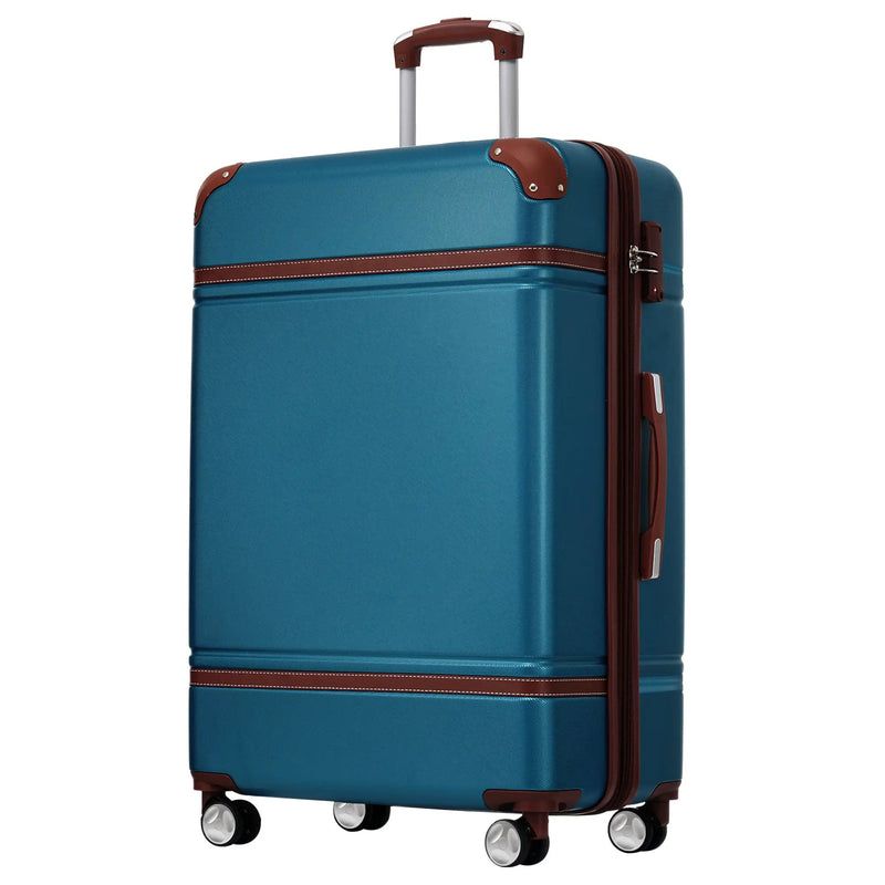 Hardshell 3-Piece Luggage Set with TSA Lock and Spinner Wheels by HouseOfZazla
