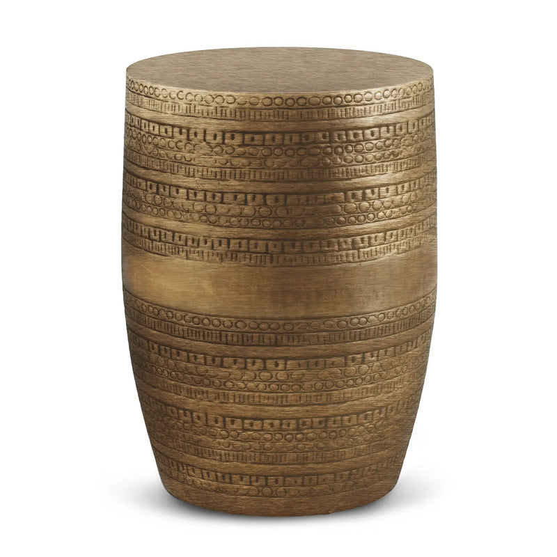 Johnsen - Handcrafted Large Metal Accent Table by HouseOfZazla