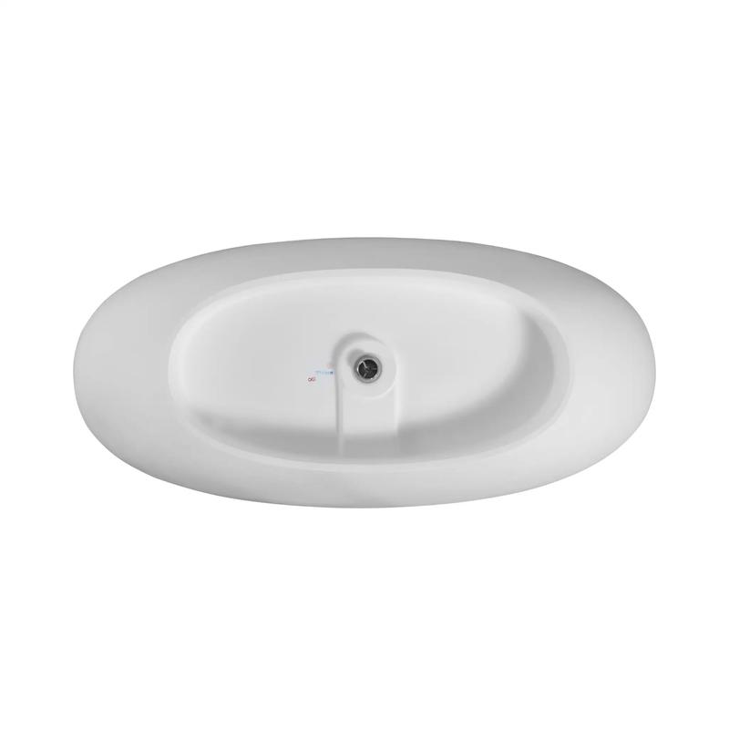 Nuvia Virella 65-Inch Luxury Freestanding Soaking Bathtub With Overflow And Pop-Up Drain (SAK69451) by SAKSBY WHOLESALE