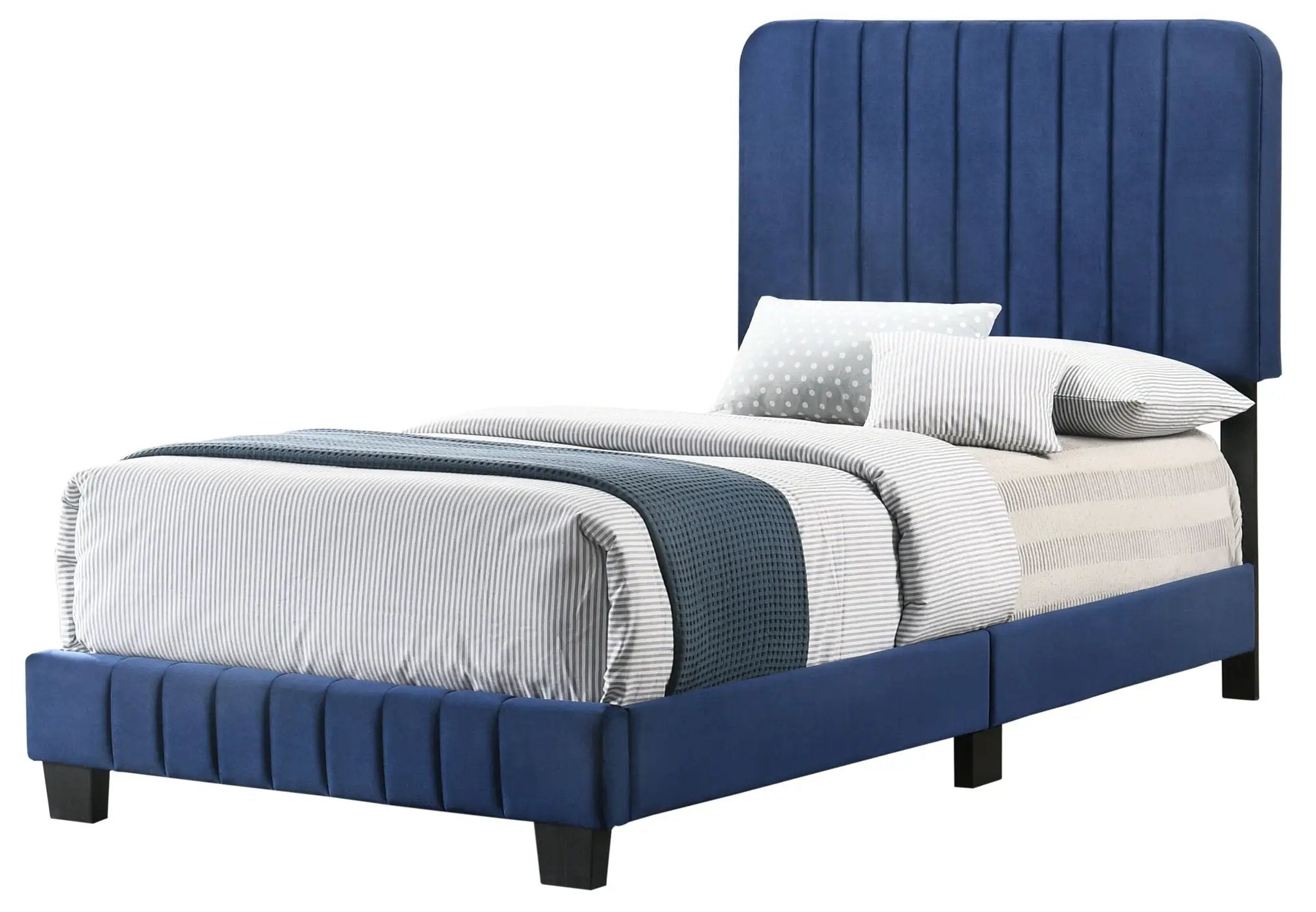 Channel Tufted Bed by HouseOfZazla