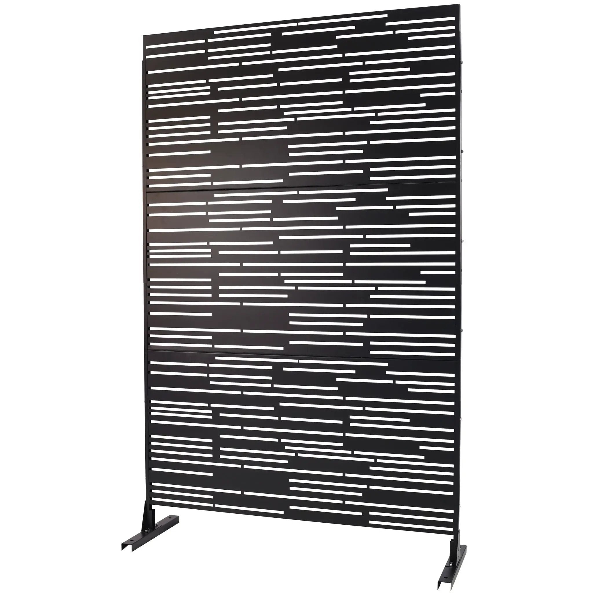 Outdoor & Indoor Freestanding Metal Privacy Screen by Unique Piece Furniture