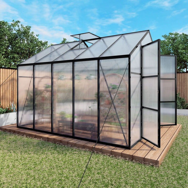 Gain Height Windproof house All Season Outdoor Garden Shelter by HouseOfZazla