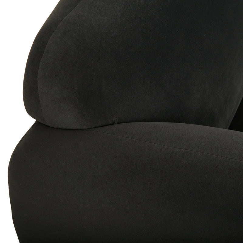 Loveseat Sofa - 50" Dark by HouseOfZazla