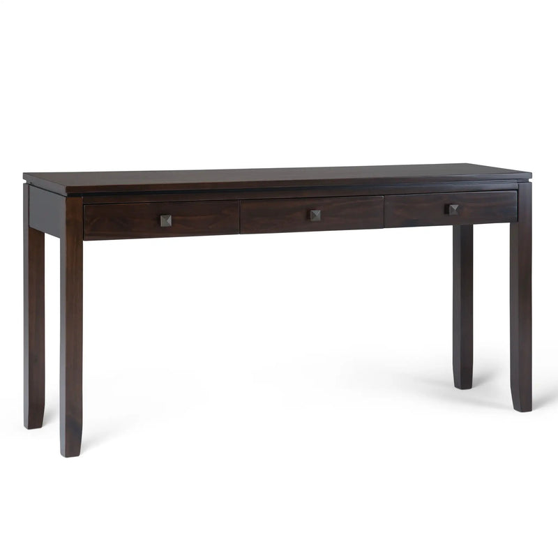 Cosmopolitan - Wide Console Sofa Table - Mahogany Brown by Unique Piece Furniture