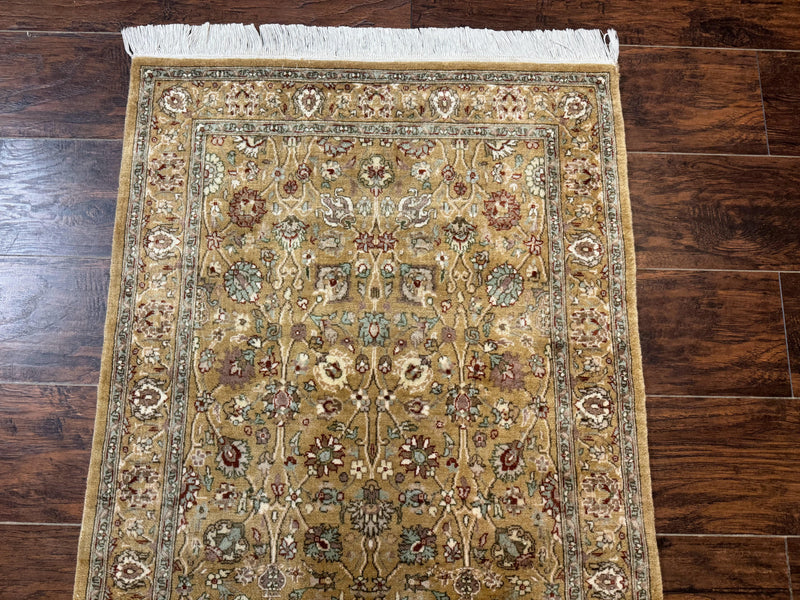 Persian Runner Rug 3x8, Traditional Wool Runner Rug for Hallway or Kitchen, Pak Persian Rug, Fine 225 KPSI by Jewel Rugs