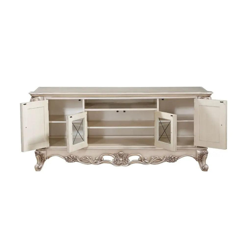 Gorsedd - TV Stand - Golden Ivory by Unique Piece Furniture