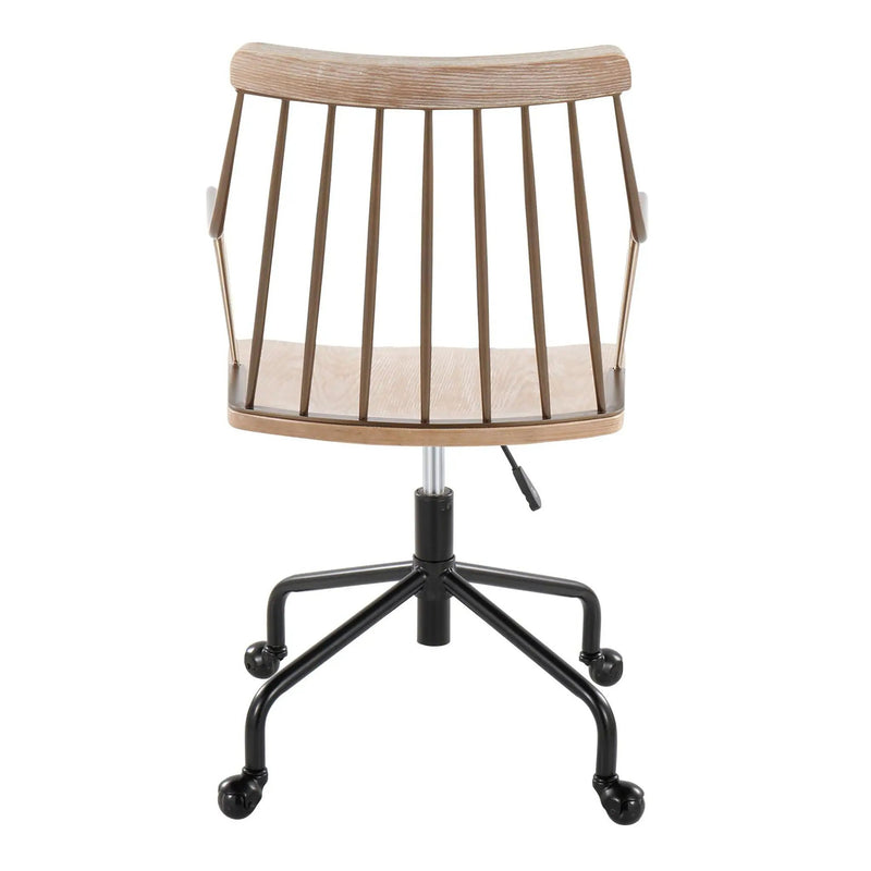 Preston - Farmhouse Adjustable Office Chair by HouseOfZazla