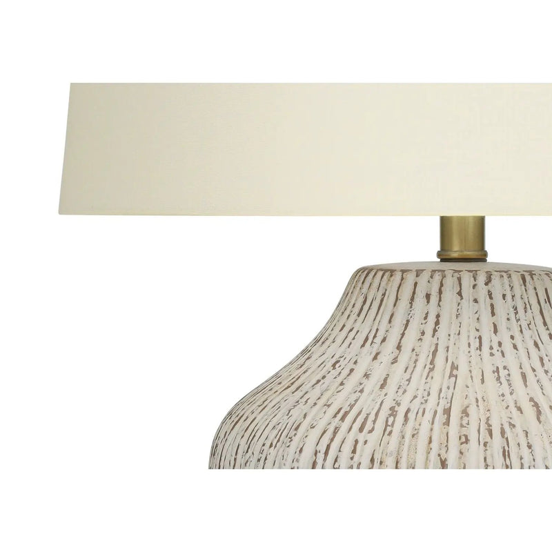 Lighting, Table Lamp, Ceramic, Transitional - Cream by Unique Piece Furniture
