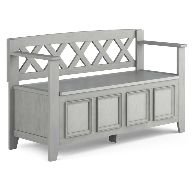Amherst - Handcrafted Entryway Storage Bench by Unique Piece Furniture