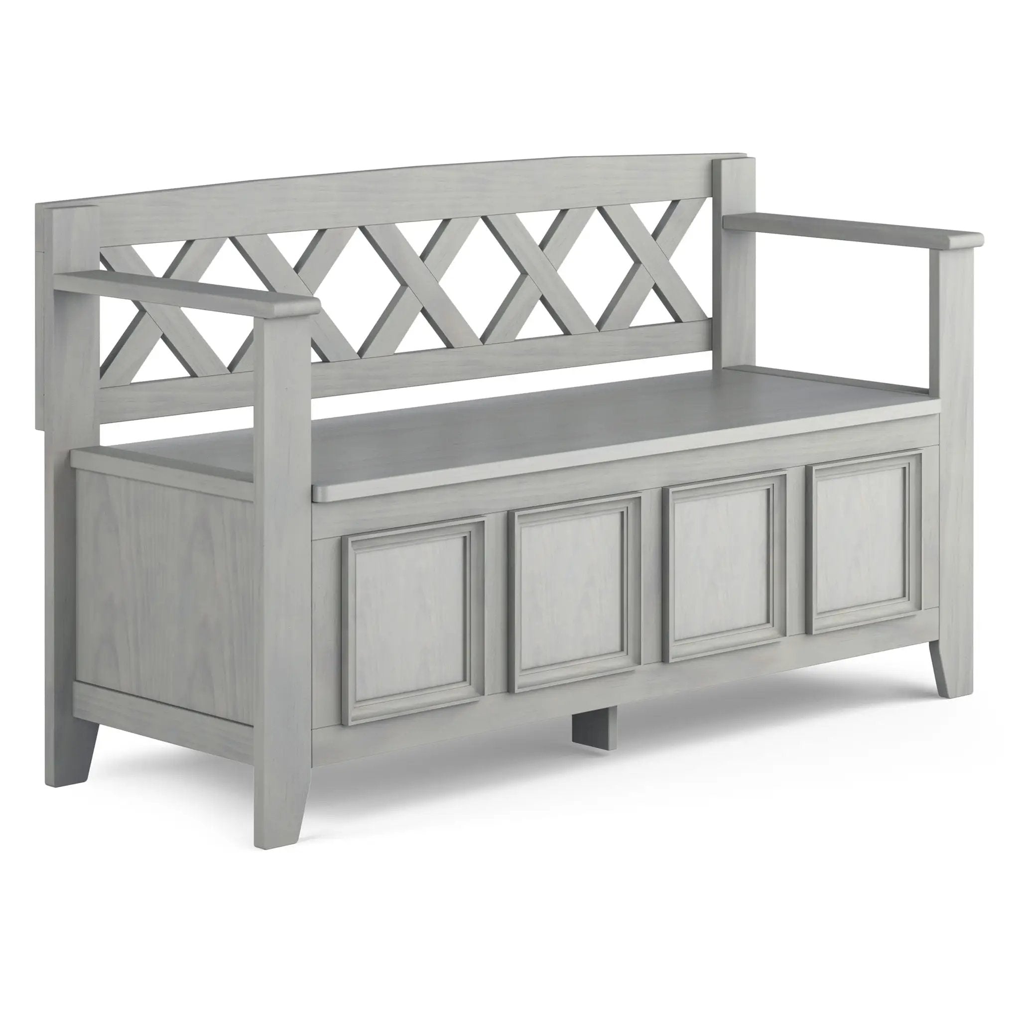 Amherst - Handcrafted Entryway Storage Bench by Unique Piece Furniture