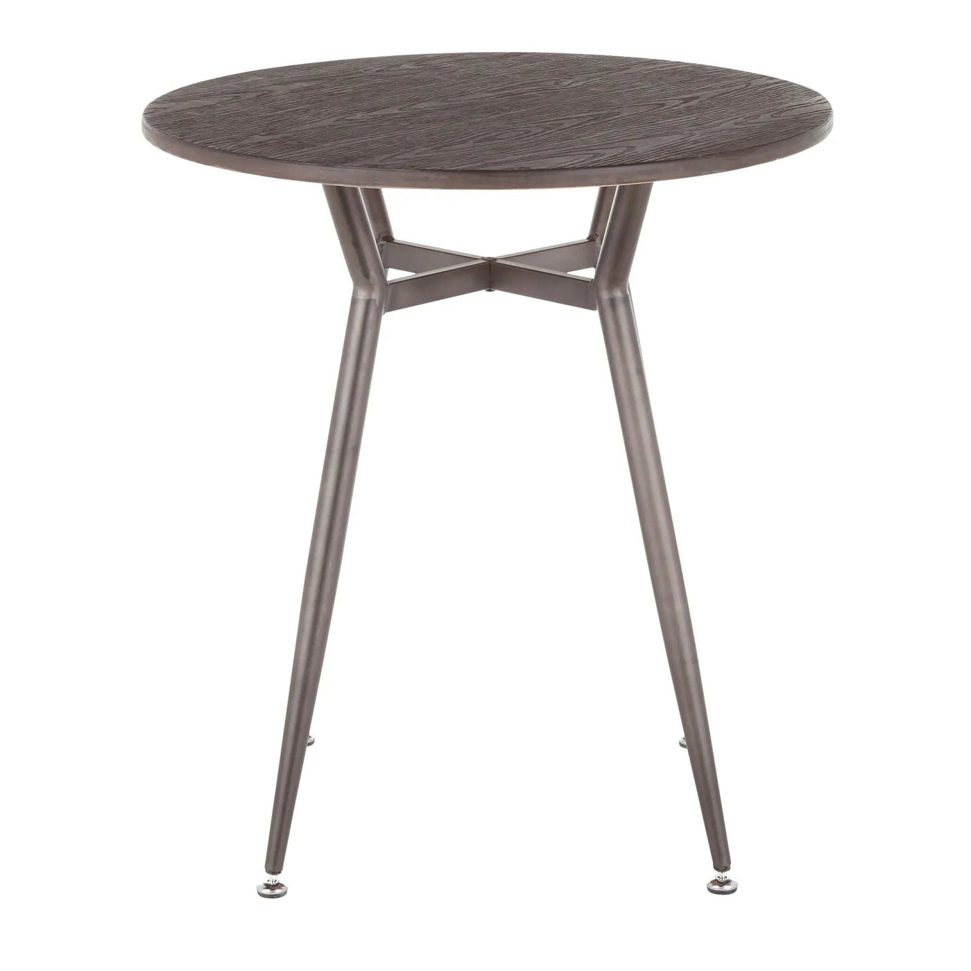 Clara - Industrial Round Dinette Table by HouseOfZazla