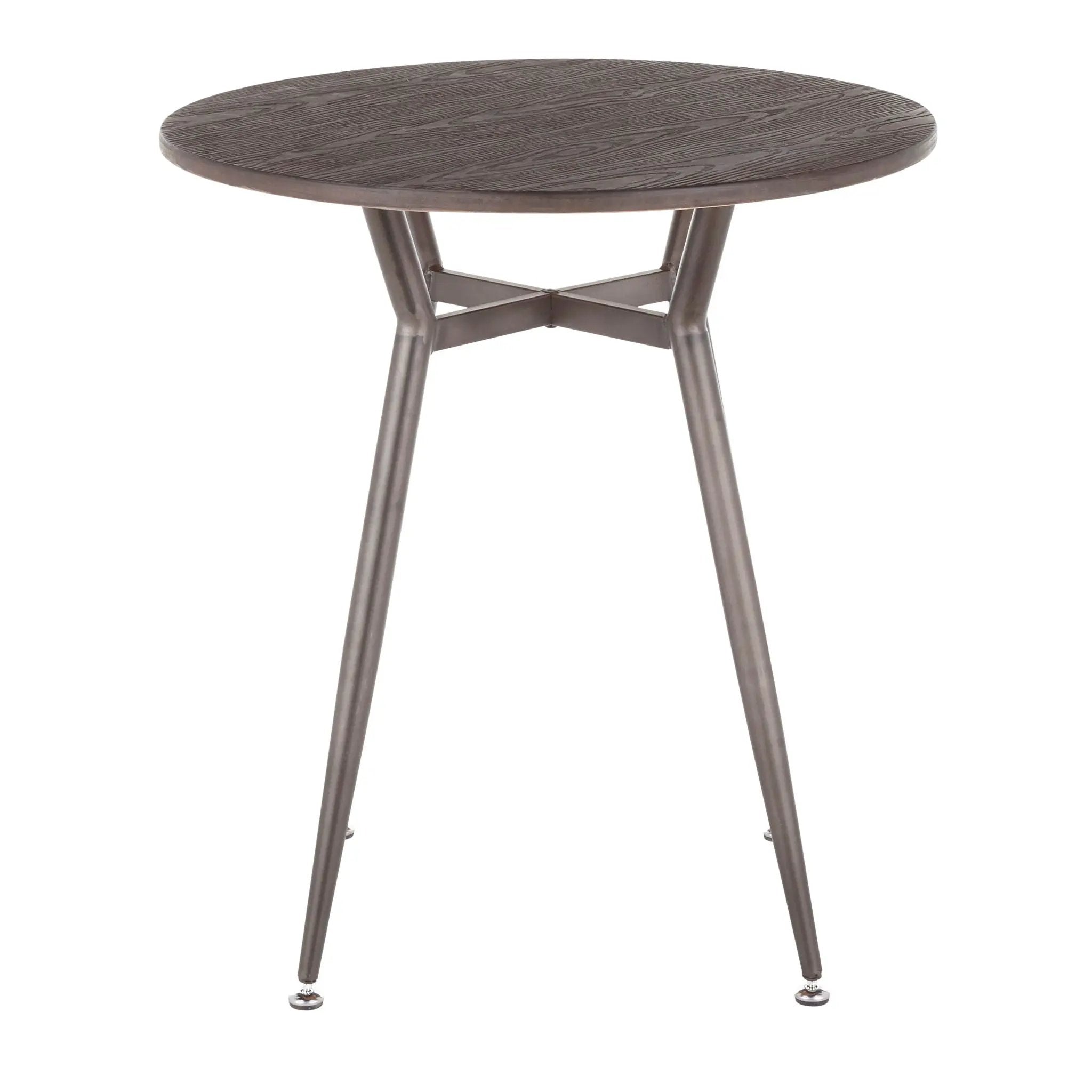 Clara - Industrial Round Dinette Table by Unique Piece Furniture