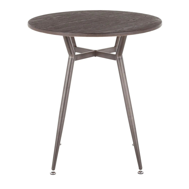 Clara - Industrial Round Dinette Table by Unique Piece Furniture