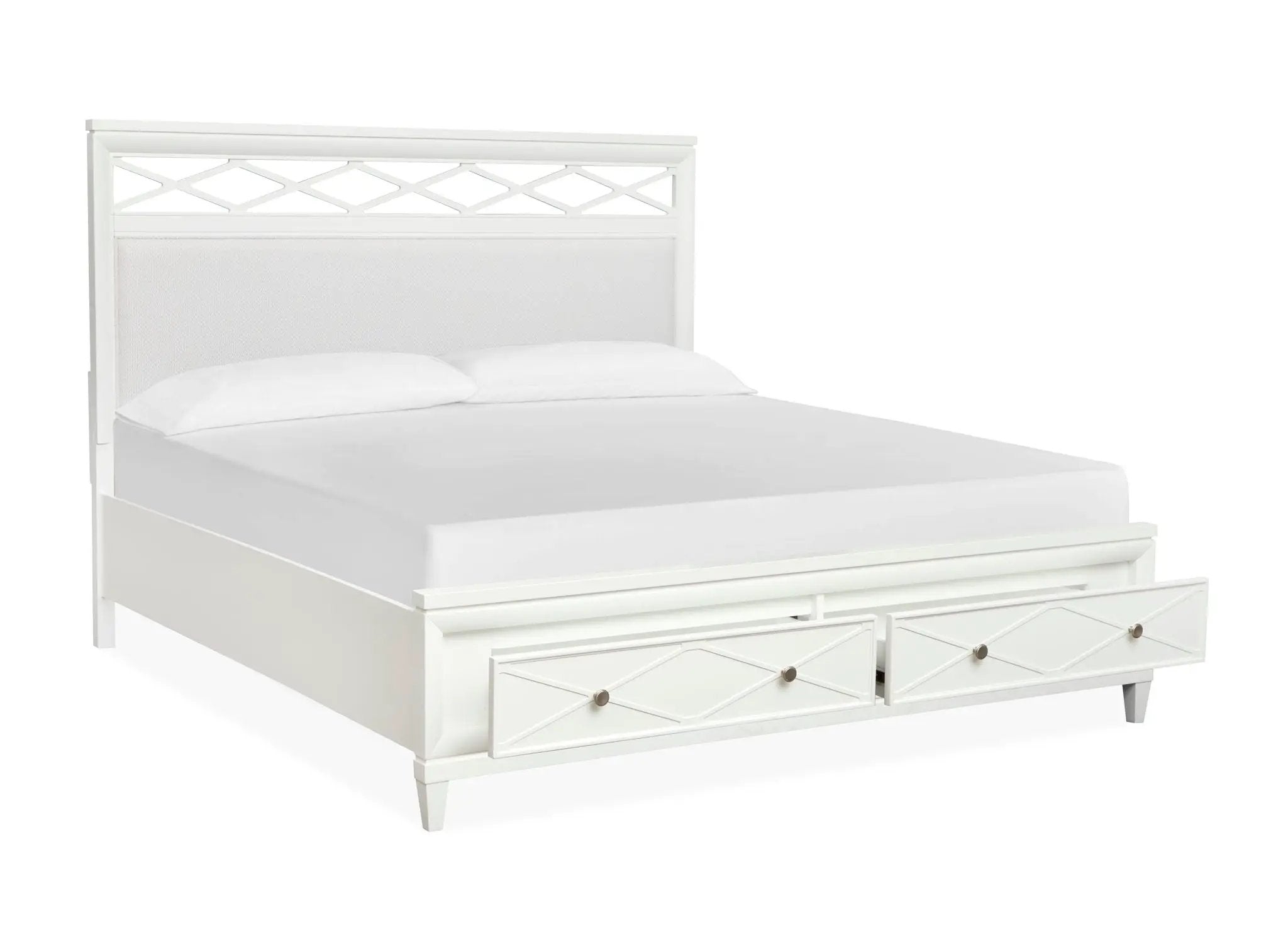 Springhouse - Upholstered Panel Storage Bed by Unique Piece Furniture