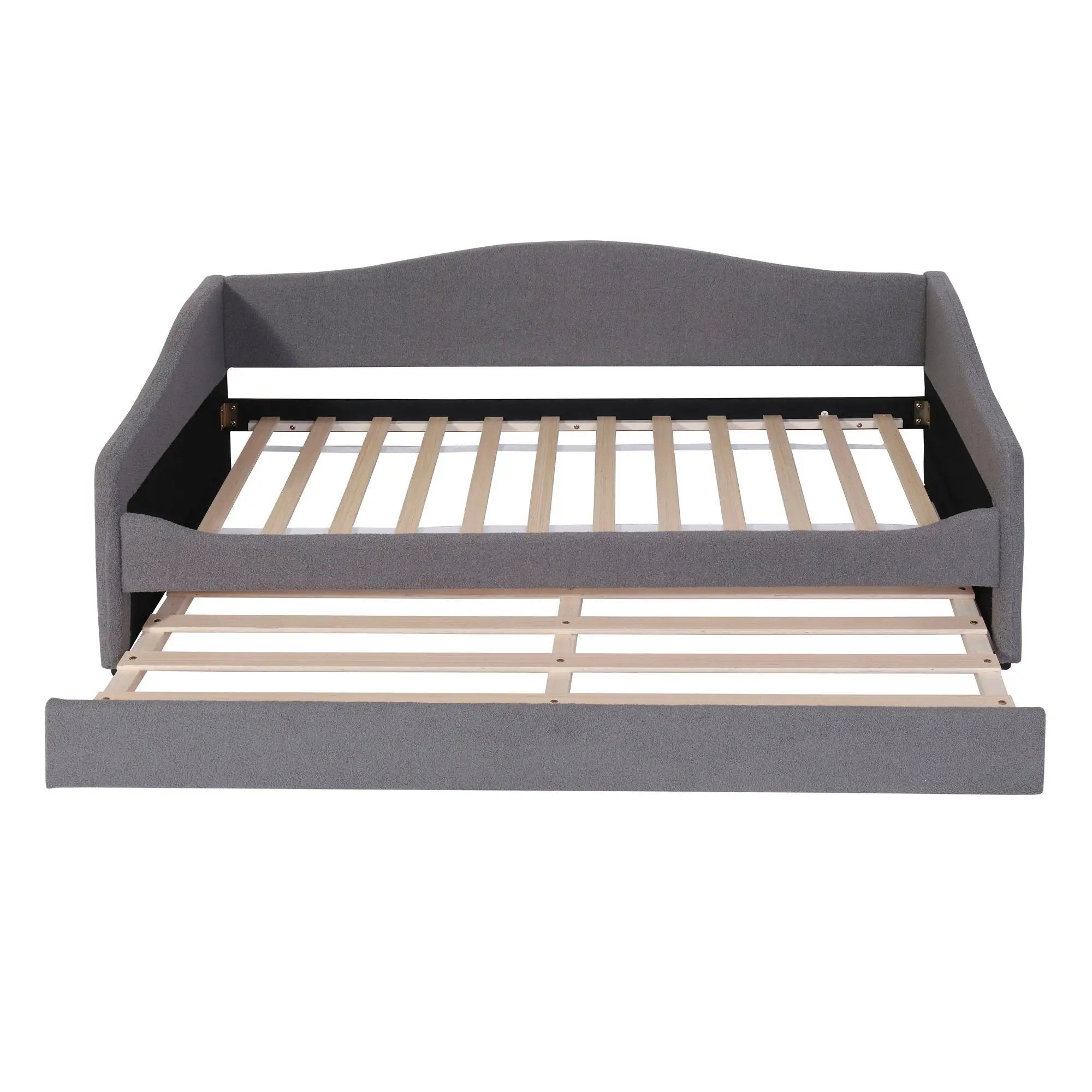 Design Upholstered Daybed With Light And Trundle by Unique Piece Furniture