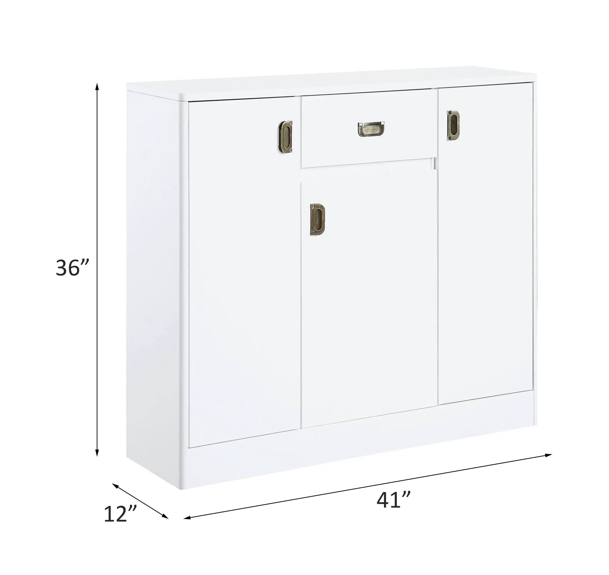 Pagan - Server - White High Gloss by Unique Piece Furniture