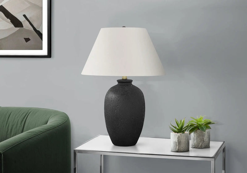 Lighting, Table Lamp, Ceramic, Modern - Black by Unique Piece Furniture