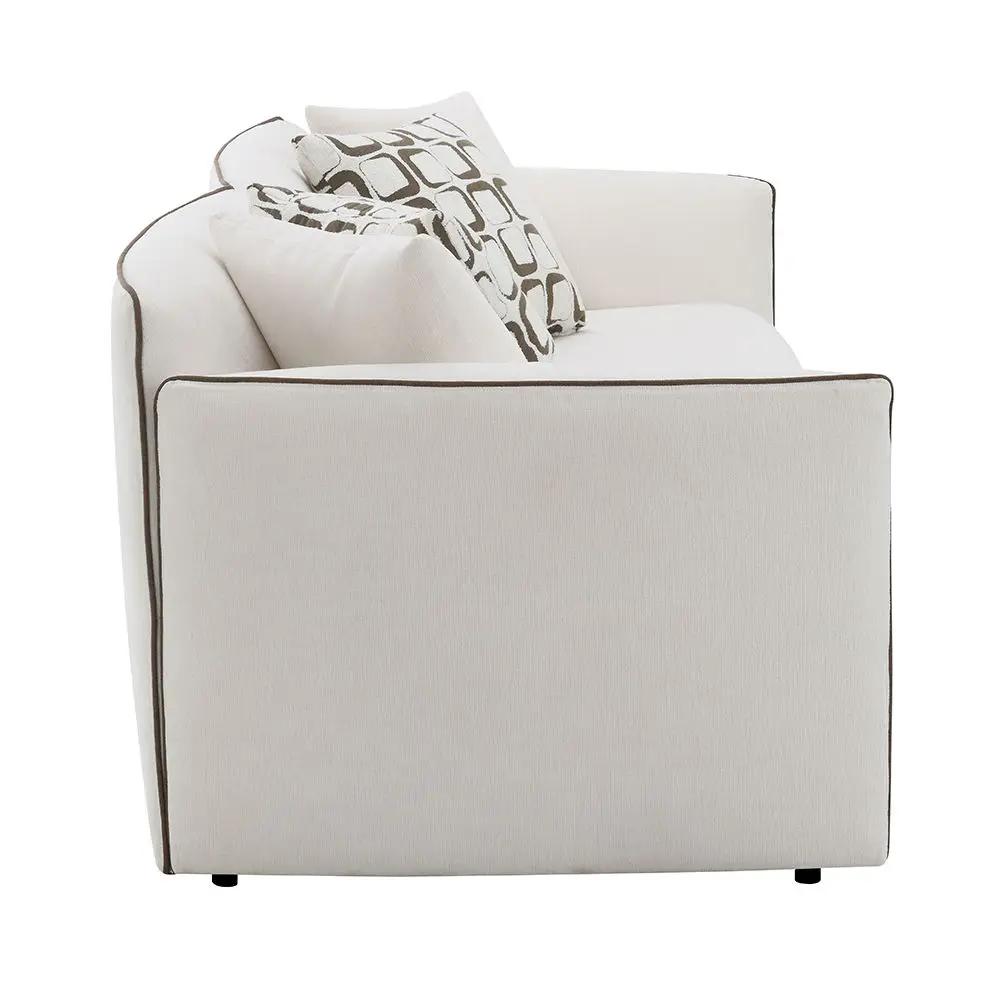 Yolanda - Sofa With 4 Pillows - Beige Chenille by Unique Piece Furniture