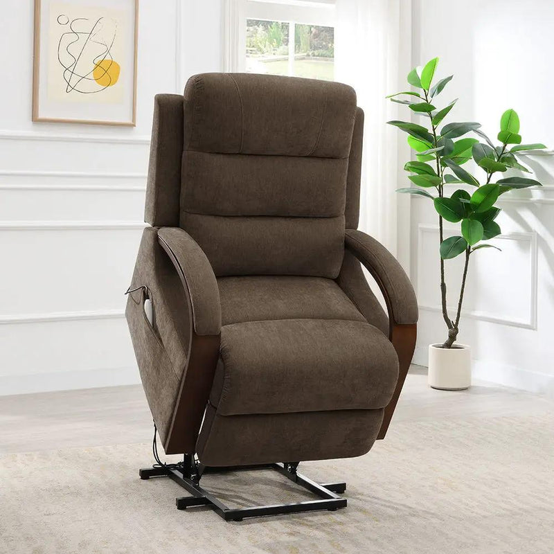 Kayla - Power Recliner With Lift & Heating & Massage by Unique Piece Furniture