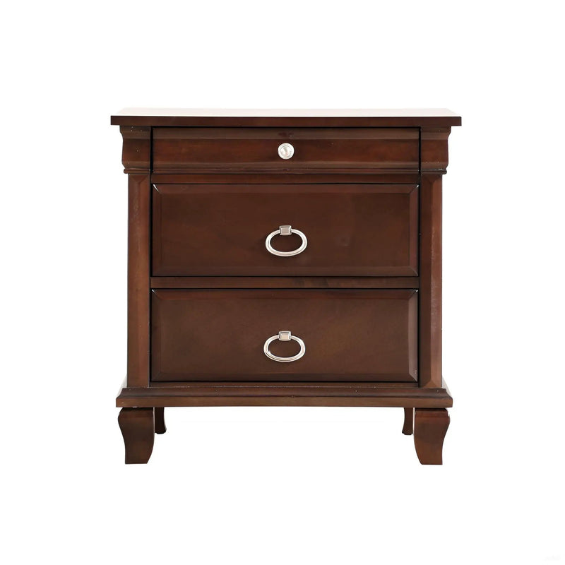 Triton - Nightstand - Cappuccino by Unique Piece Furniture