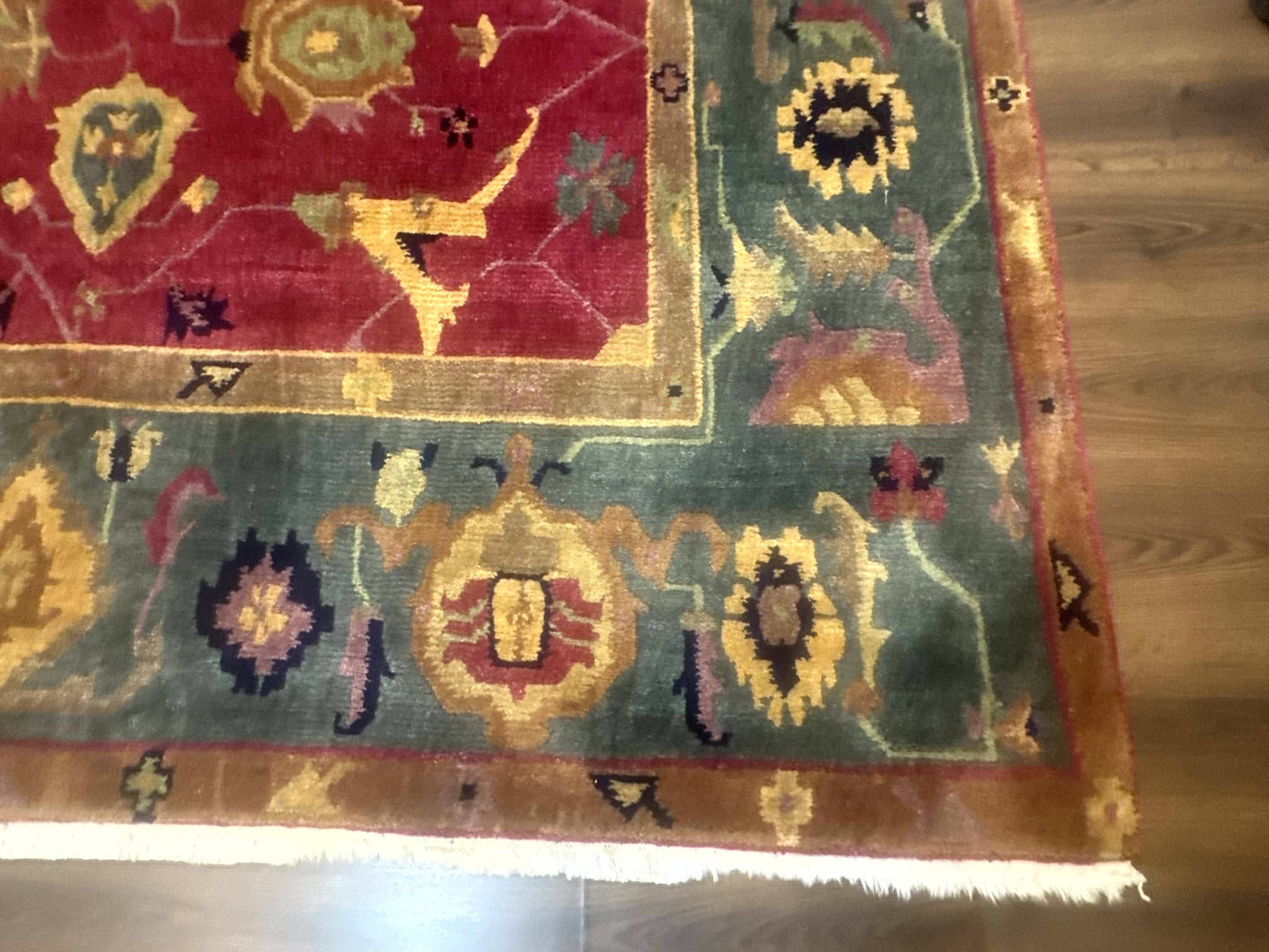 Tufenkian Rug 8x10, Tibetan Room Sized Carpet, Soft Thick Wool Pile by Jewel Rugs