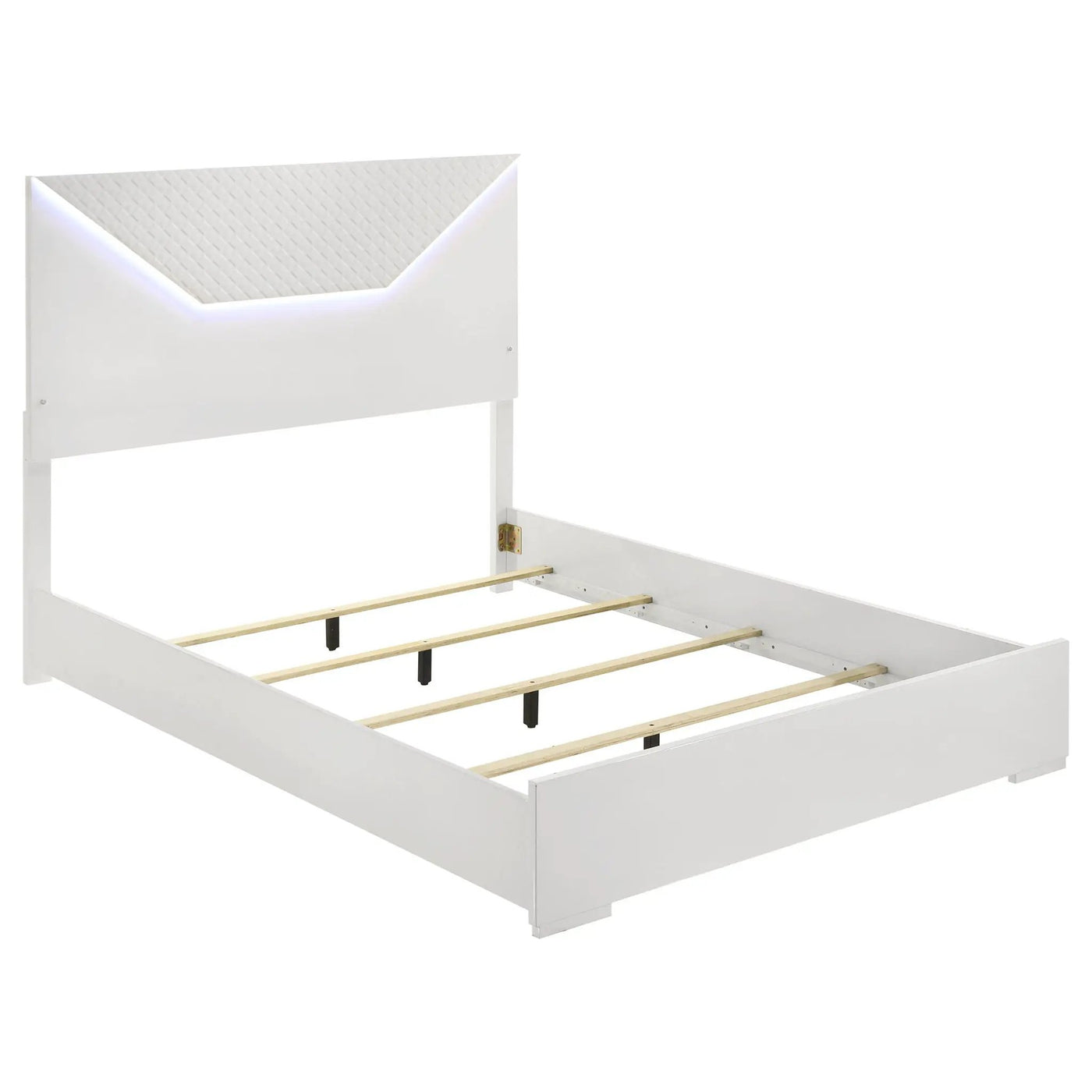 Pierce - 4 Piece Bedroom Set With LED Lighting by HouseOfZazla