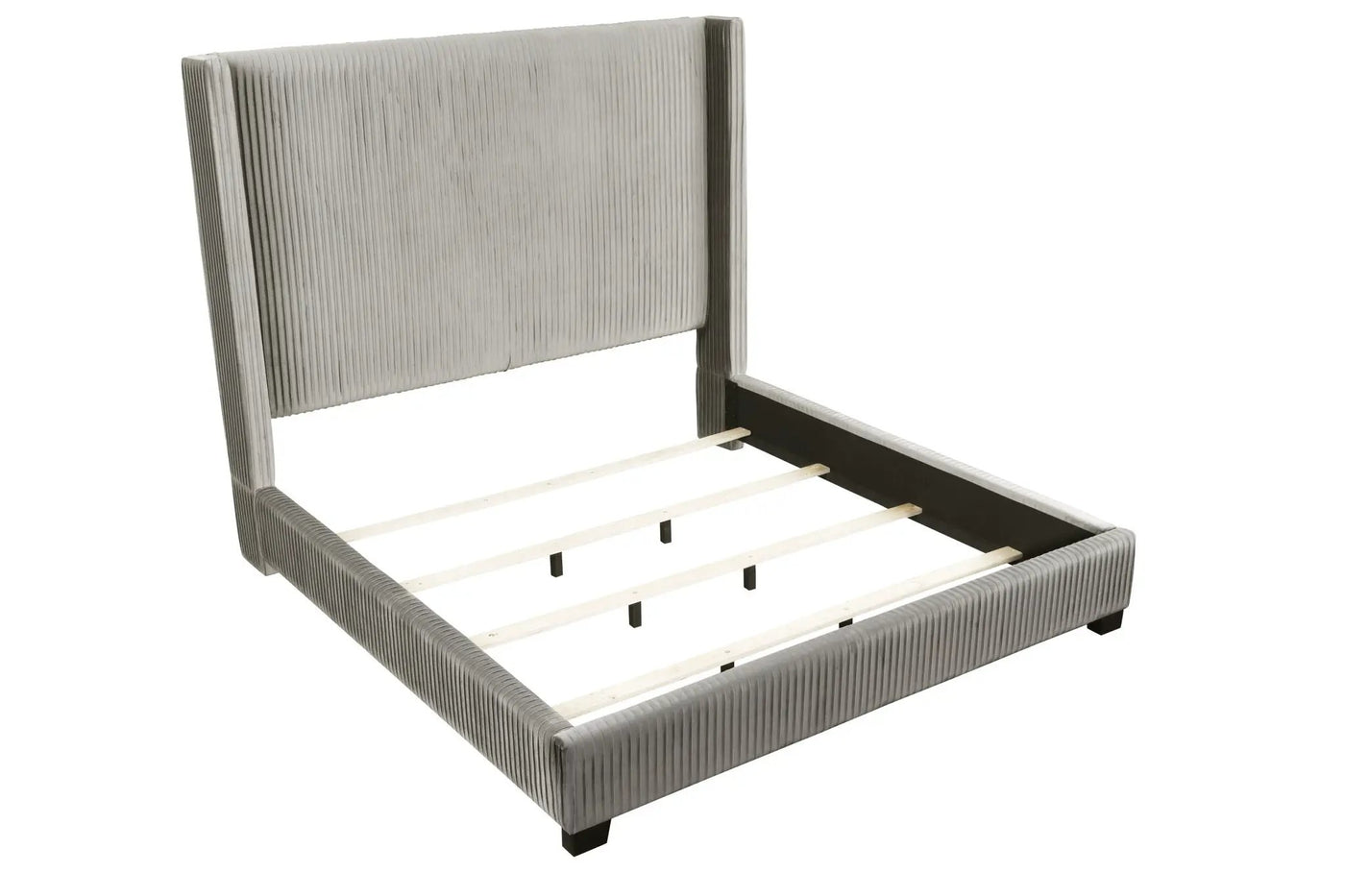 Upholstered Bed, Space-Saving Design by HouseOfZazla