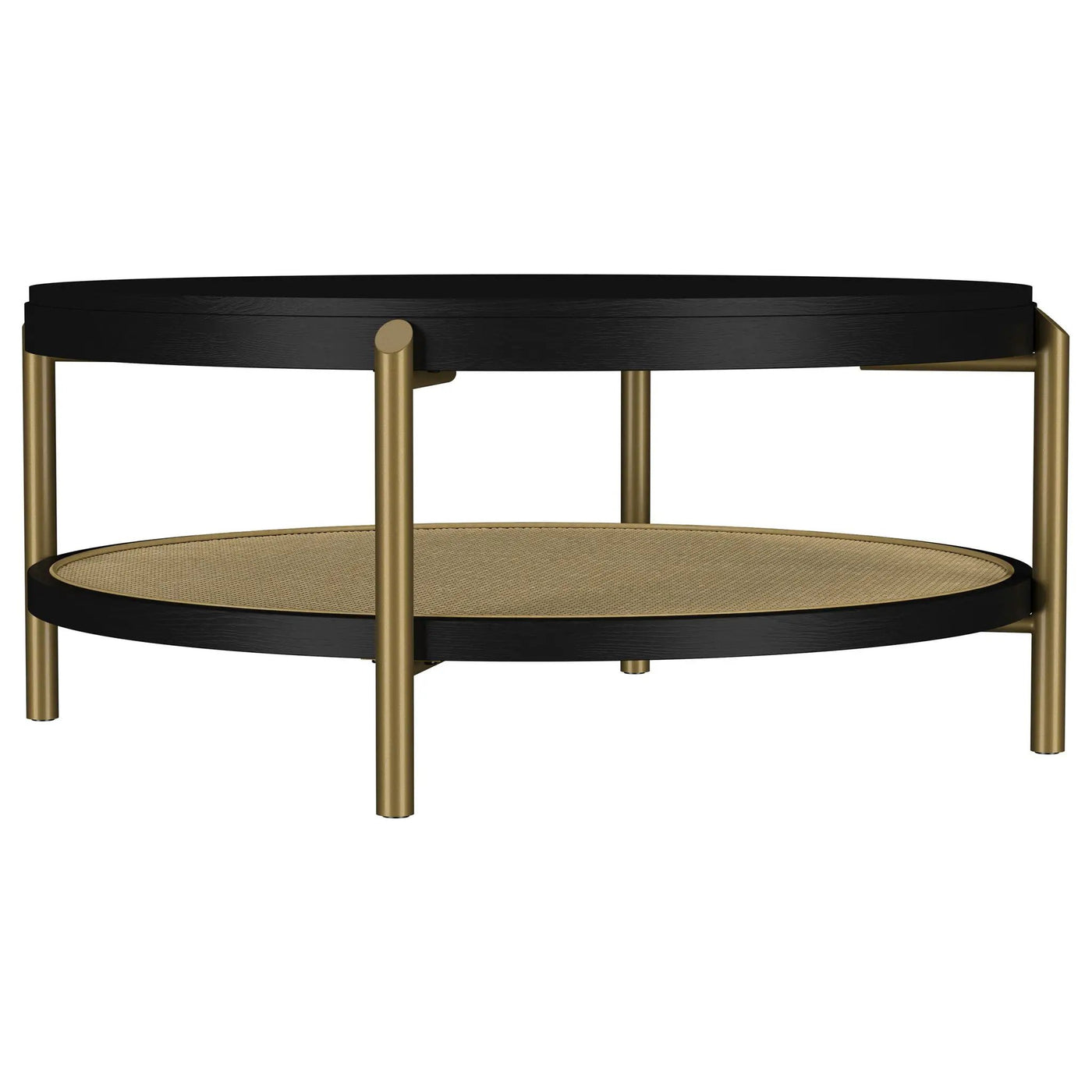 Benson - Round Coffee And End Table Set by HouseOfZazla