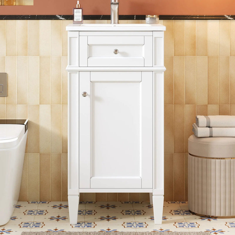 French Style Bathroom Vanity With Sink