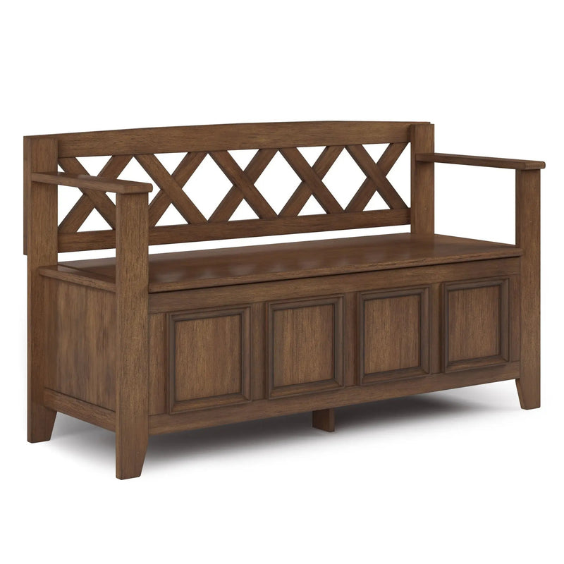 Amherst - Compact Entryway Storage Bench by Unique Piece Furniture