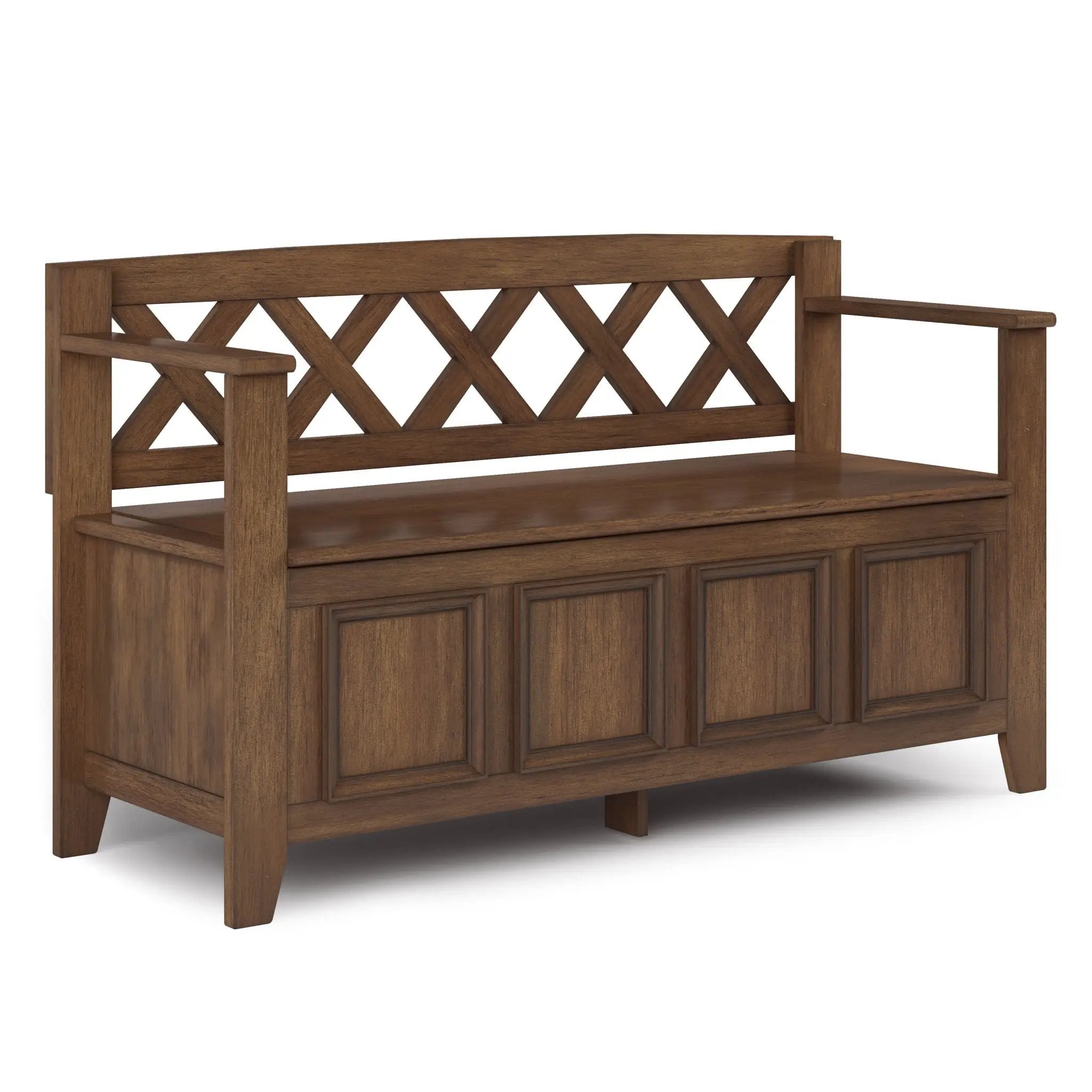 Amherst - Compact Entryway Storage Bench by HouseOfZazla