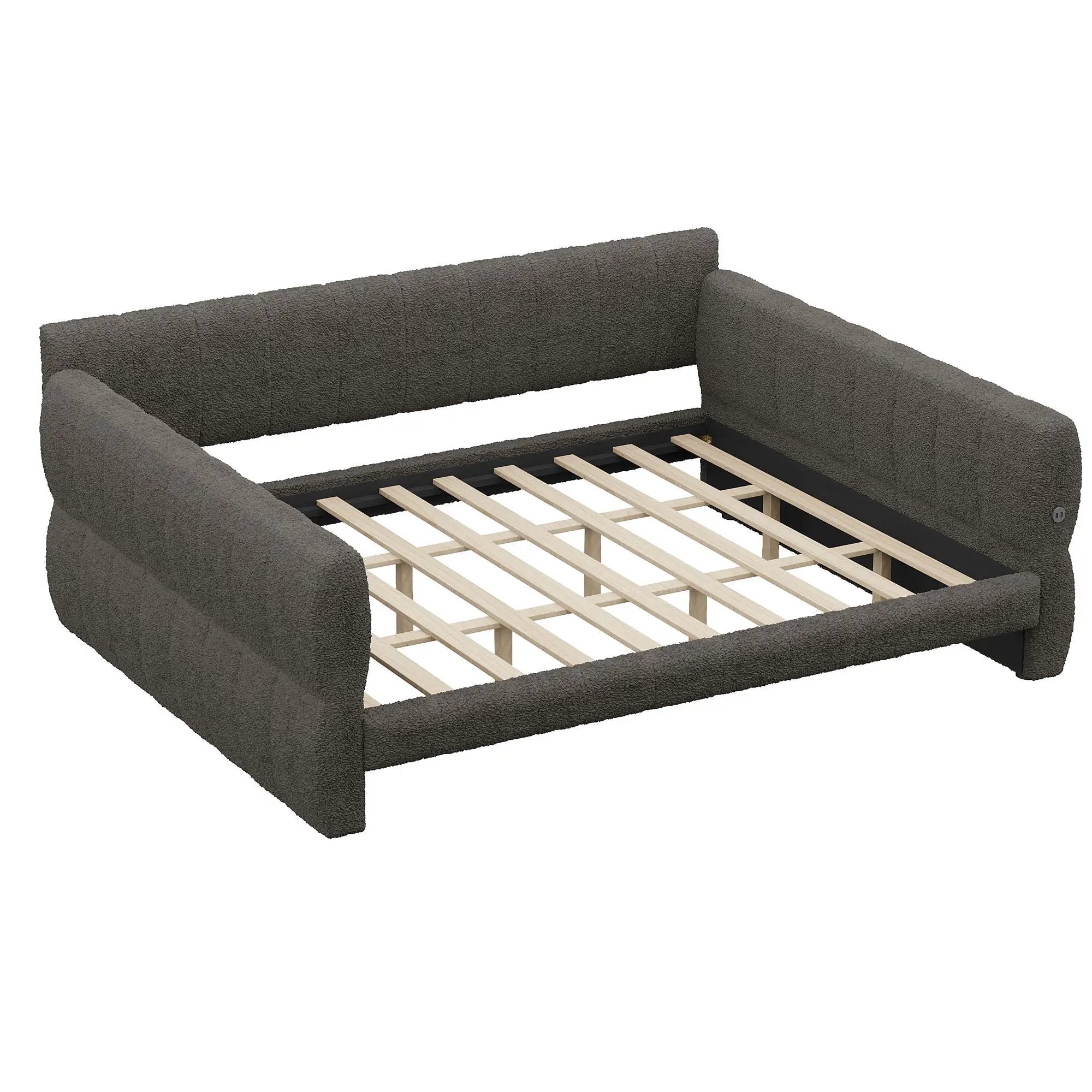 Upholstered Platform Bed With USB Charging by Unique Piece Furniture