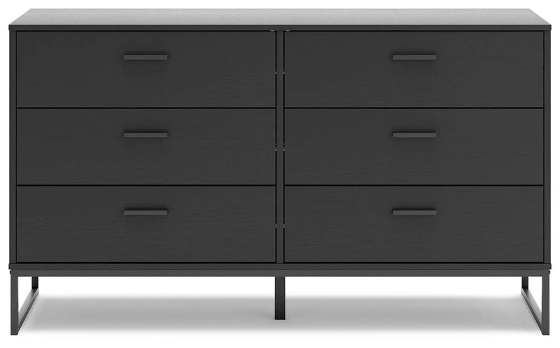 Socalle - Six Drawer Dresser by Unique Piece Furniture