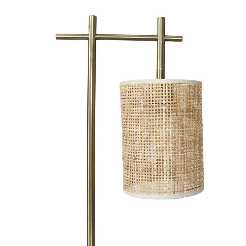 Bedroom Table Lamp With Lampshade - Bronze by HouseOfZazla
