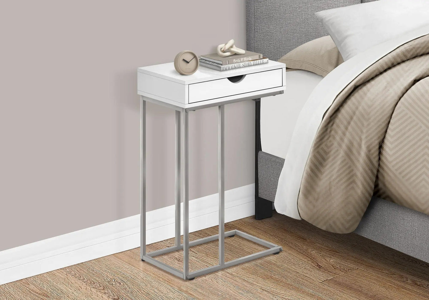 Accent Table, C - Shaped Contemporary & Modern Design by Unique Piece Furniture