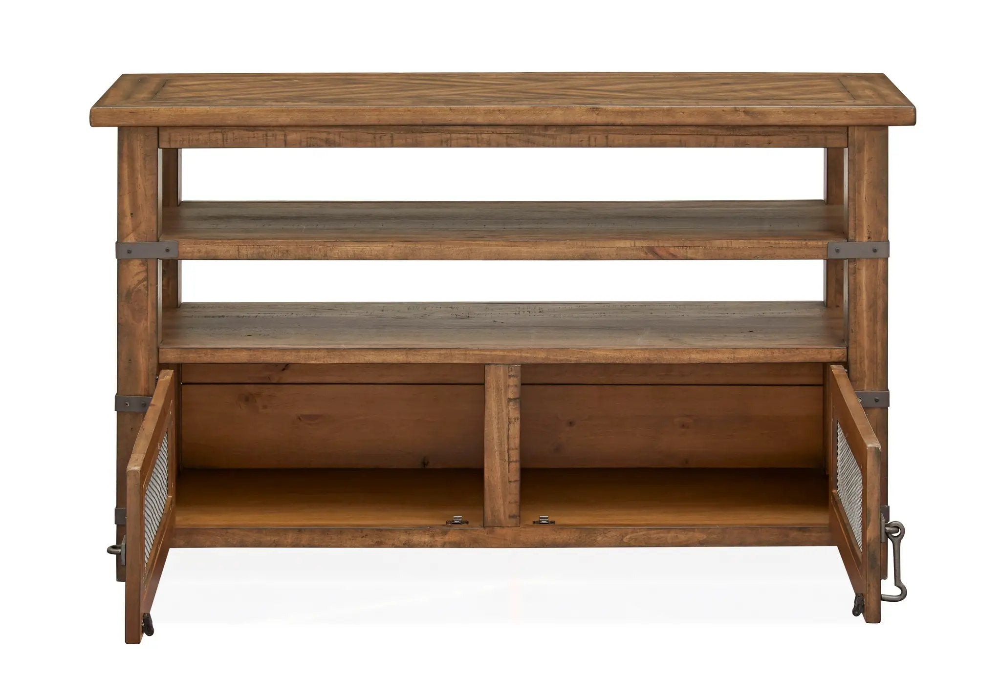 Chesterfield - Rectangular Sofa Table - Farmhouse Timber by Unique Piece Furniture