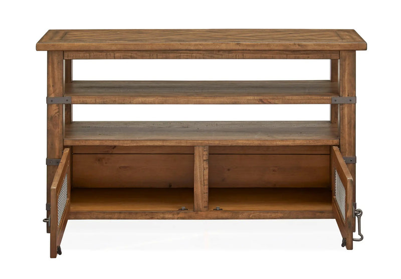 Chesterfield - Rectangular Sofa Table - Farmhouse Timber by Unique Piece Furniture