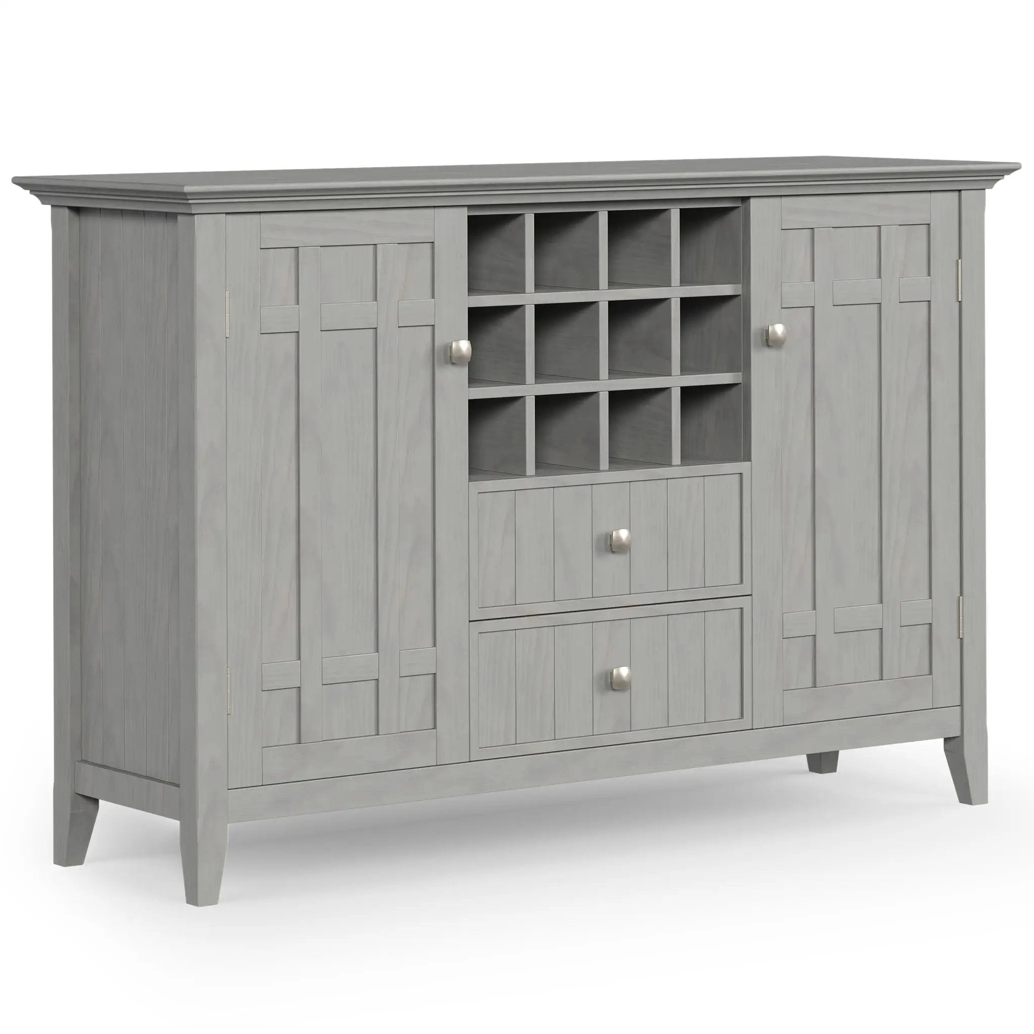 Bedford - Sideboard Buffet And Wine Rack by HouseOfZazla