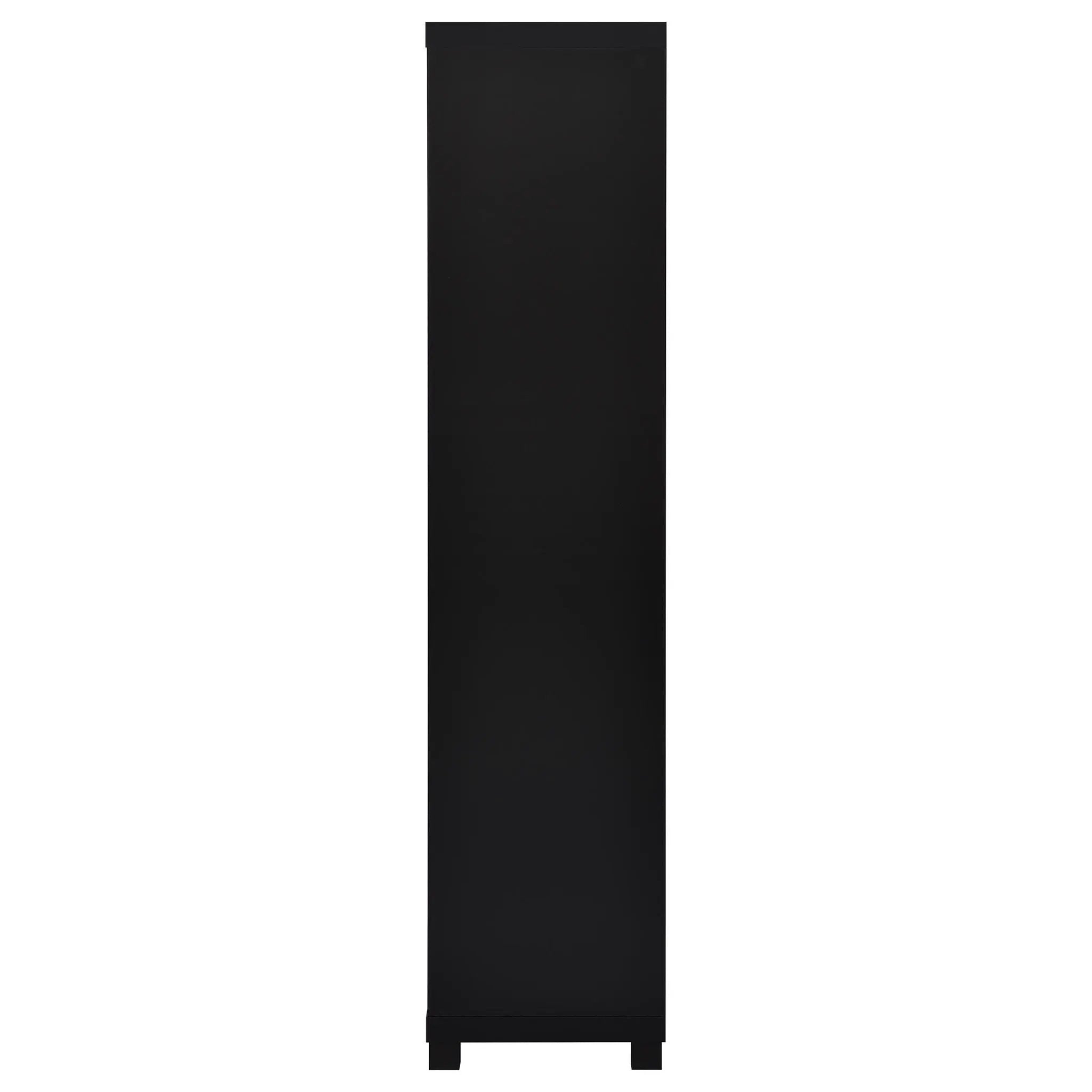 Jupiter 3-shelf Engineered Wood Media Tower Black by Unique Piece Furniture